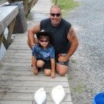 Keeper fluke and smiles Keeper fluke and smiles